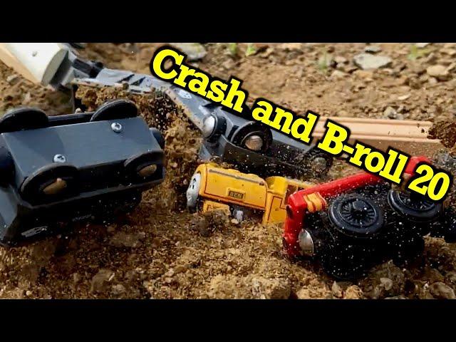 Slow-motion Crashes and B Roll 20  - Bill and Ben's Crash (Thomas & Friends)