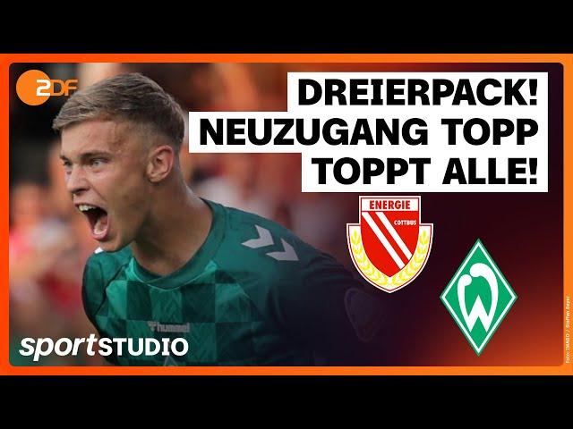 Energie Cottbus – SV Werder Bremen | DFB-Pokal, 1. Runde Saison 2024/25 | sportstudio