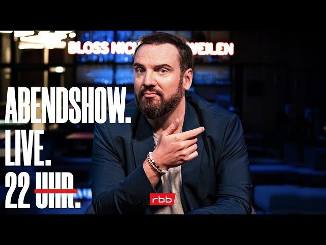 ABENDSHOW. | Live vom 16.10.2020