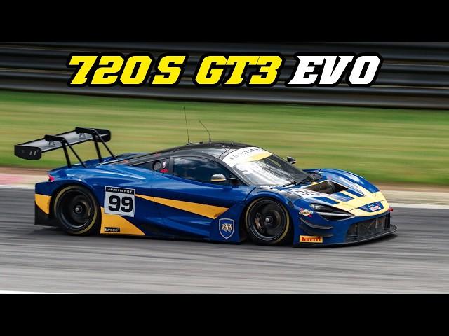 2024 McLaren 720s GT3 evo | Racing at Spa British GT