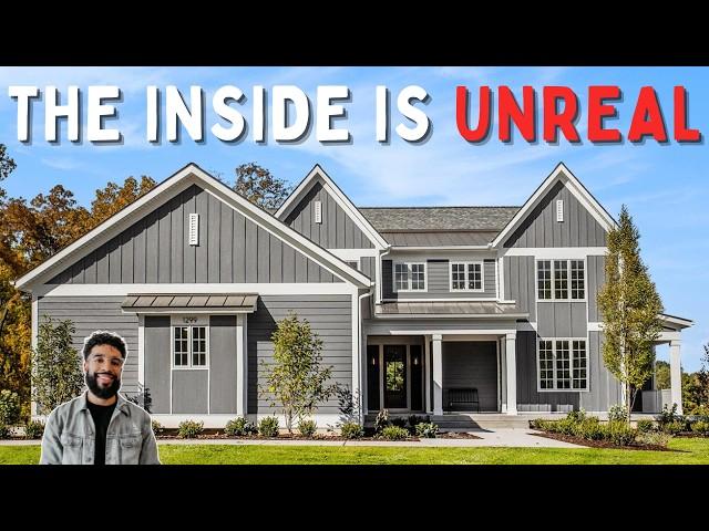 MUST SEE Million Dollar Luxury House Tour Near Grand Rapids Michigan | New Construction Homes