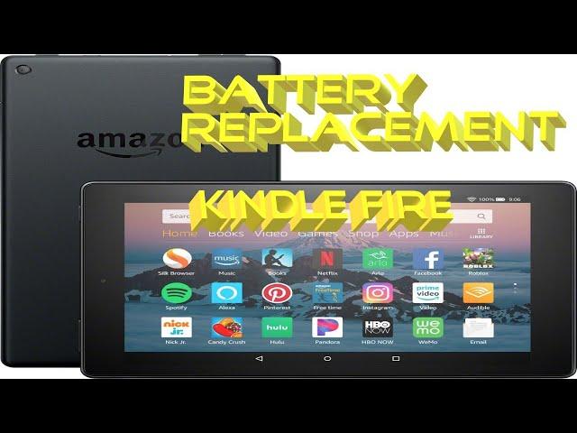 Kindle Fire 7 Battery Replacement