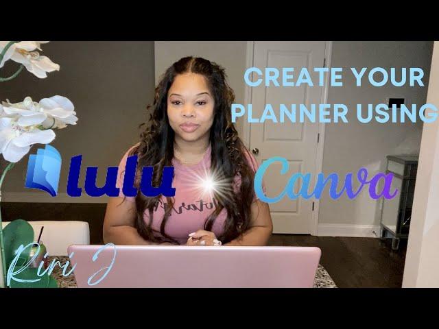 Create Your Spiral Bound Planner Using Lulu.com and Canva | #lulu #canva #analuisa