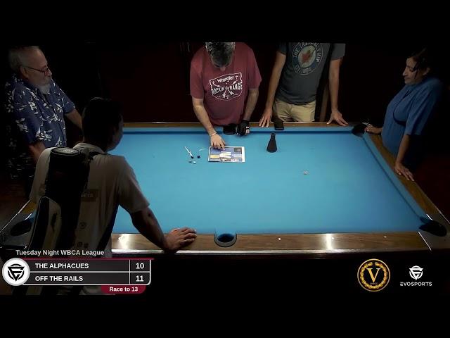 THE ALPHACUES vs OFF THE RAILS - V-LOUNGE - TABLE 2 | EvoSports