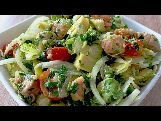  Ensalada nutritiva, saludable y deliciosa para almorzar o cenar. 