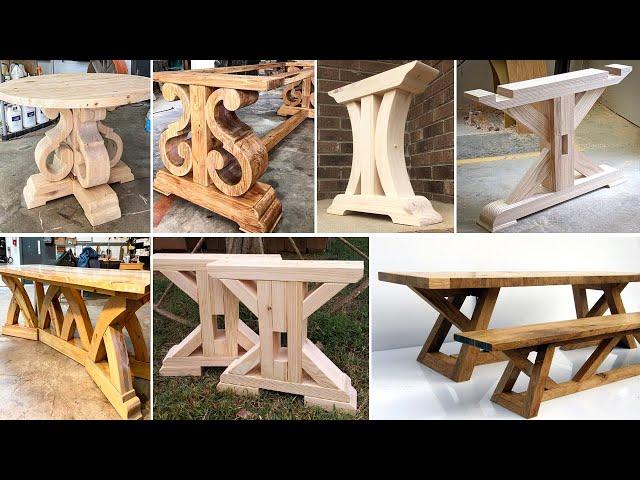 Heavy Duty Wooden Table Leg Ideas