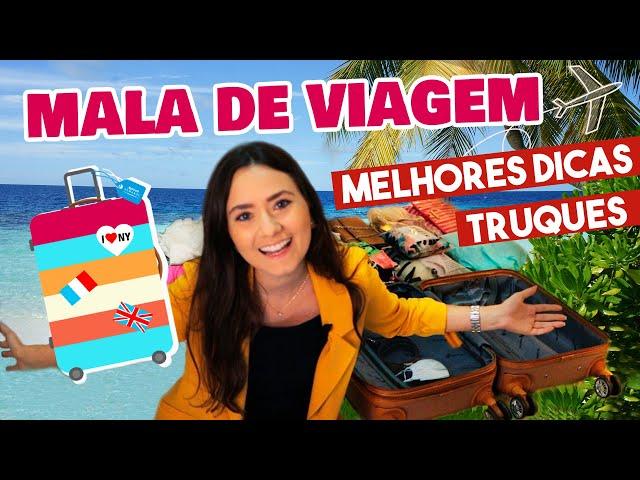 COMO ARRUMAR a MALA de VIAGEM? | DICAS para viajar só com a MALA DE MÃO