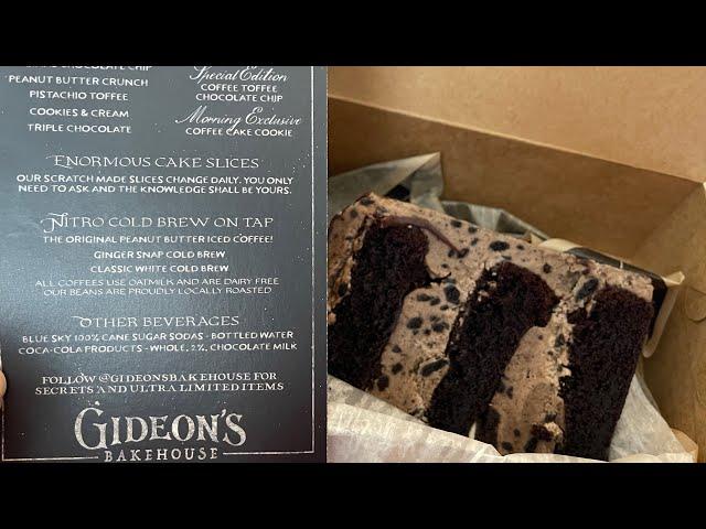 GIDEON’S Bakehouse CAKE and Cookie REVIEW || Villa’s at The GRAND FLORIDIAN