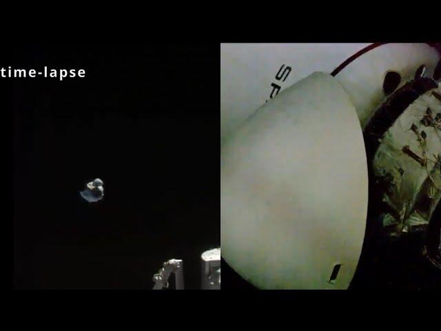 SpaceX Crew-1 Dragon relocation