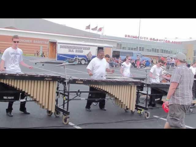 Downingtown Indoor Percussion @ WGI 2012 - Short Practice Video 9