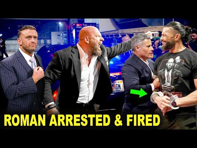 Roman Reigns Arrested...Fired From SmackDown By Nick Aldis...Triple H Furious