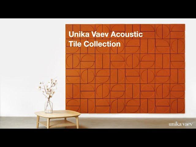 Unika Vaev's Acoustic Tile Collection