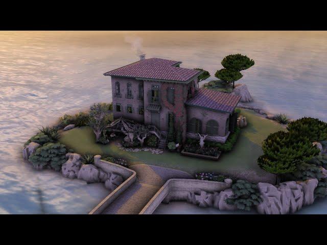 Isola Carina | The Sims 4 Mediterranean Speed Build | CC links + Tray Files