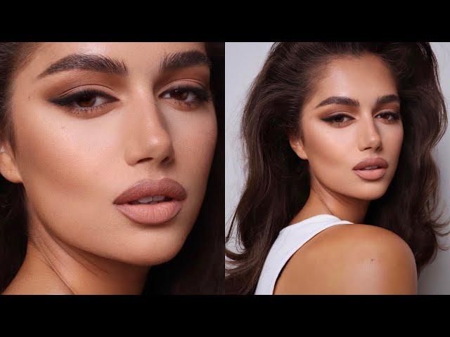 Warm Toned 90s SuperModel Makeup | Hung Vanngo