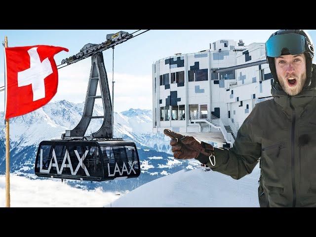 Spektakuläres Skifahren in LAAX: Skigebiet der Zukunft