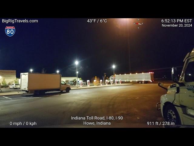 BigRigTravels LIVE - Frankfort, KY - Joliet, IL - Howe, IN November 20, 2024