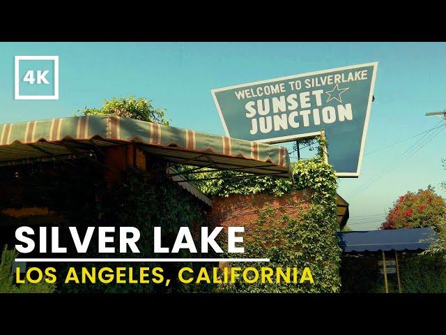 Silver Lake Walking Tour of Sunset Junction in | 4K