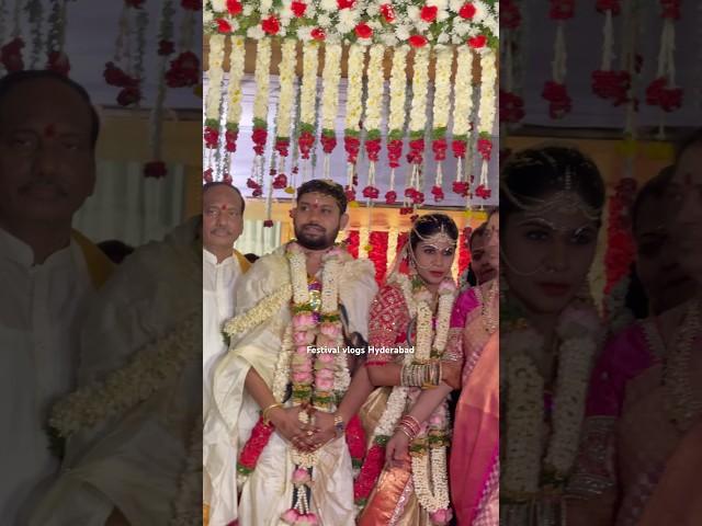 GHMC BRS Corporator Hema Samala Marriage | Seethaphalmandi Hema Samala Wedding Video #hyderabad