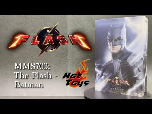 Hot Toys MMS703 Batman (The Flash 2023 Ver.) Unboxing Quick Look Review