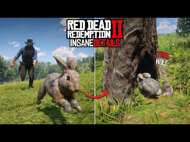 20 Insane Details in Red Dead Redemption 2 (RDR2 Small Details Part-9)