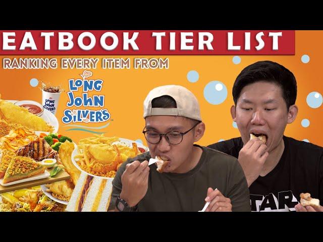 We Ranked Every Item From Long John Silver's | Eatbook Tier List | EP 7