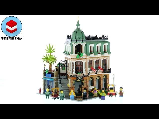 LEGO Creator 10297 Boutique Hotel - LEGO Speed Build Review