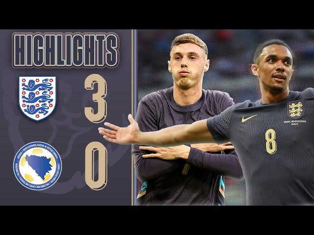 England 3-0 Bosnia and Herzegovina | Palmer, Kane & Trent Seal Victory At St. James' Park Highlights