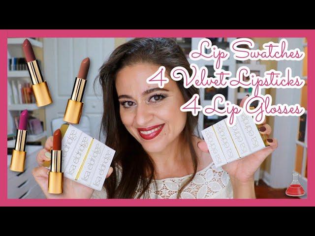 NEW Lisa Eldridge Collection | Lip & Arm Swatches of New True Velvet Lipsticks and Gloss Embrace