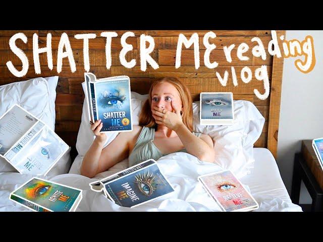 Reading the entire Shatter Me series for the first time!