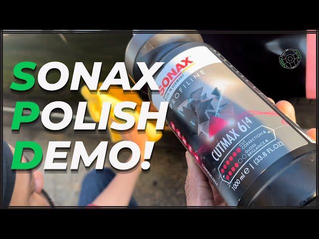 Using SONAX Profiline Cutmax Polish w/ a Black Car! (Quick & Easy)