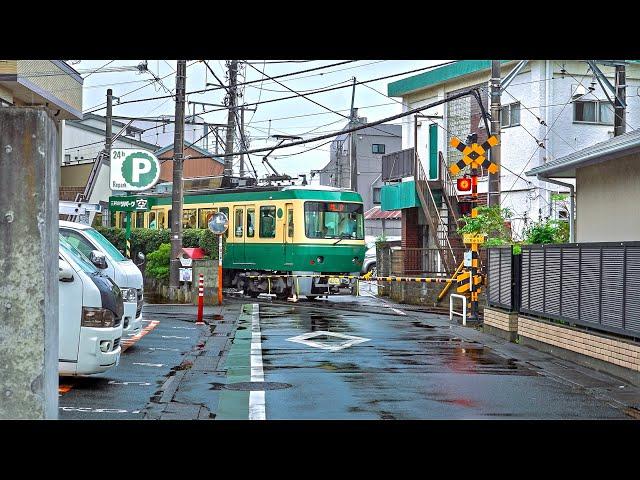 Rainy day walk in Kamakura, Kanagawa, Japan • 4K HDR