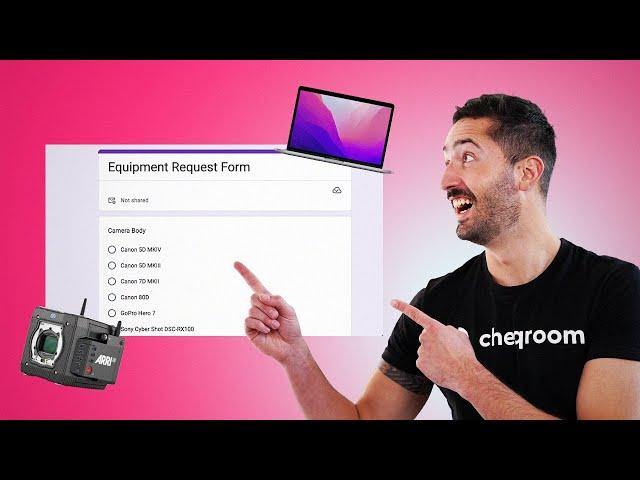 How to book equipment with Google Forms? (Simple Request Form)