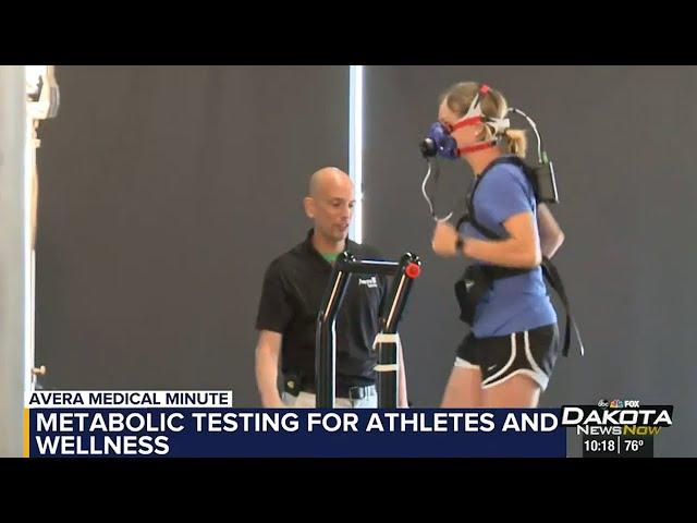 Metabolic testing for athletes and wellness with COSMED K5 at Avera Human Performance Center.