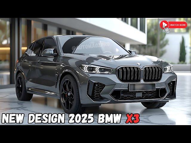 Is the New Design 2025 BMW X3 the Best SUV Yet?
