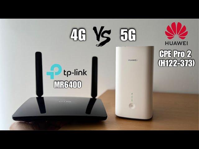 4G Tp-Link Router Vs Huawei 5g Pro2 Router