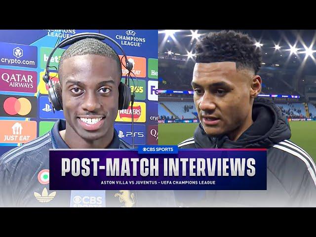 Unai Emery & Ollie Watkins speak after Villa draw with Juventus, Tim Weah joins UCL Today crew!