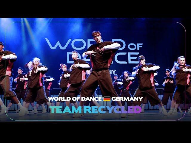 TEAM RECYCLED | Team Division I World of Dance Berlin 2024 #WODE24