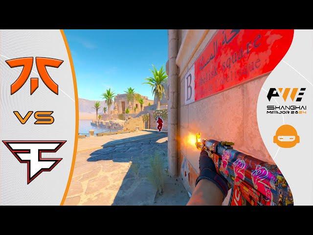 WINNER TO MAJOR! FaZe vs fnatic - HIGHLIGHTS - PWE CS2 EU RMR A 2024