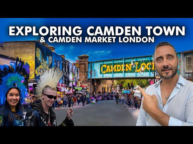 Camden Market London | Ultimate Camden Town Travel Guide Vlog 2024