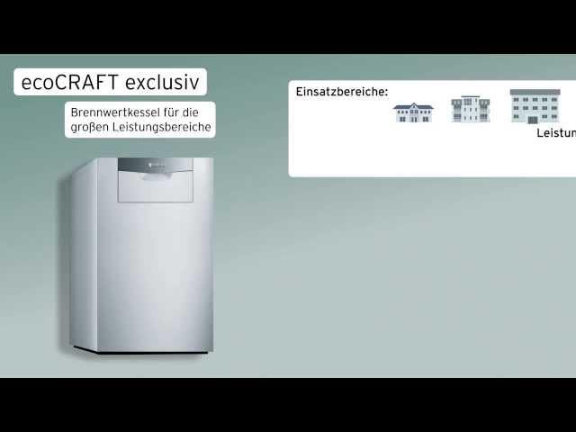 Vaillant Gas-Brennwertkessel ecoCRAFT exclusiv