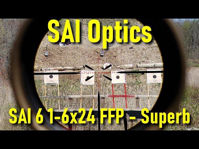 The King - SAI 6 1-6x24 FFP w/ RAFR Reticle - First Person RePew