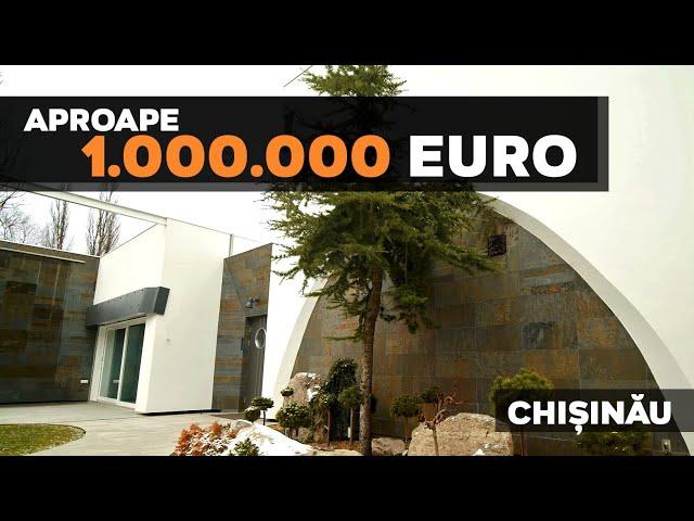 Aproape 1.000.000 euro. Casă modernă în Chișinău proiectată de Maxim Calujac.