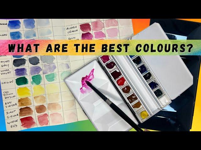 The Best COLOURS To Buy Starting Watercolour