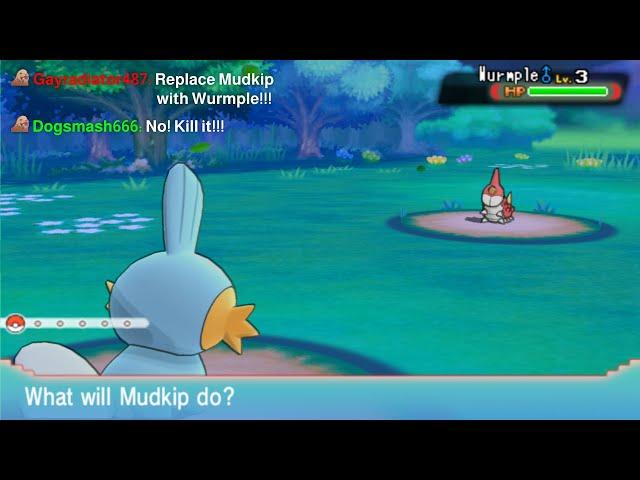 Pokémon Omega Ruby, but Viewers pick ALL my Pokémons!!! LIVE