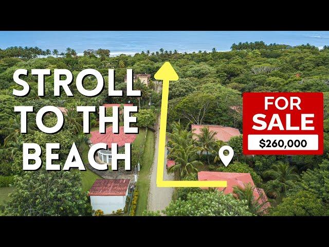 Costa Rica Home for Sale @ The Beach | $260k | 2BR