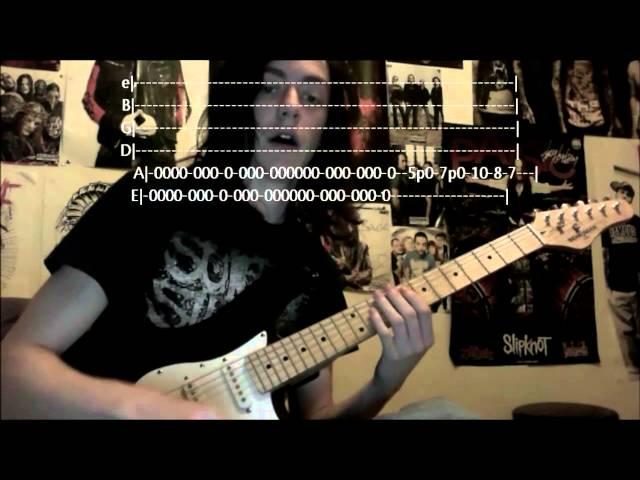 How To Play: (With Tabs) A Prophecy - Asking Alexandria