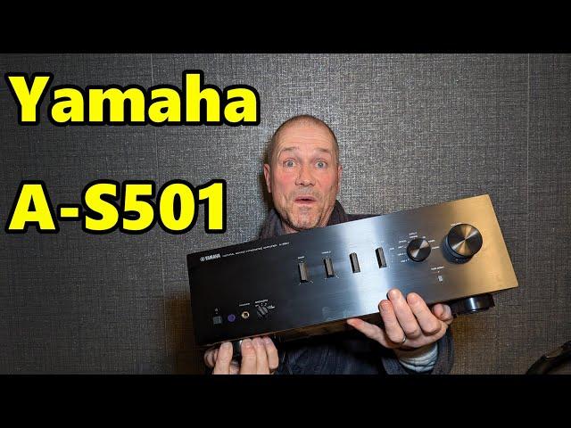 Yamaha A-S501 Unboxing, Review & Sound Test