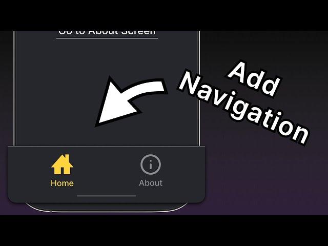 How to add navigation to your app with Expo Router | Universal App tutorial #2