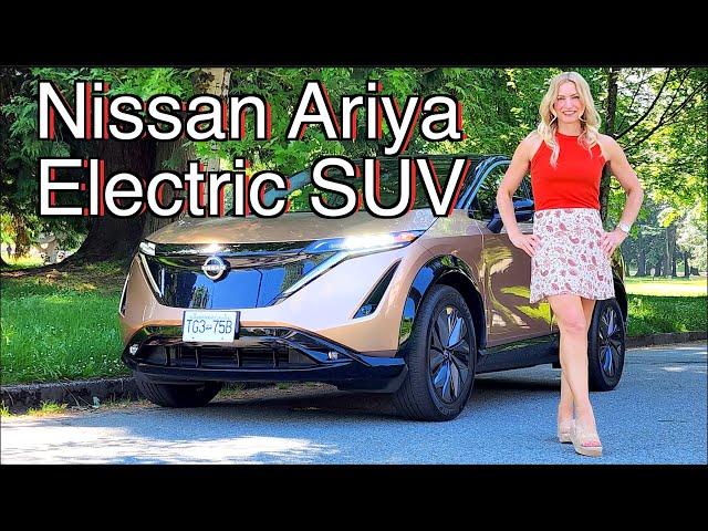 2023 Nissan Ariya Electric SUV review // This one surprised us!