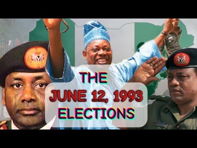 "THE JUNE 12, 1993 ELECTIONS: A WATERSHED MOMENT IN NIGERIAN DEMOCRACY" #history #nigeria #june12